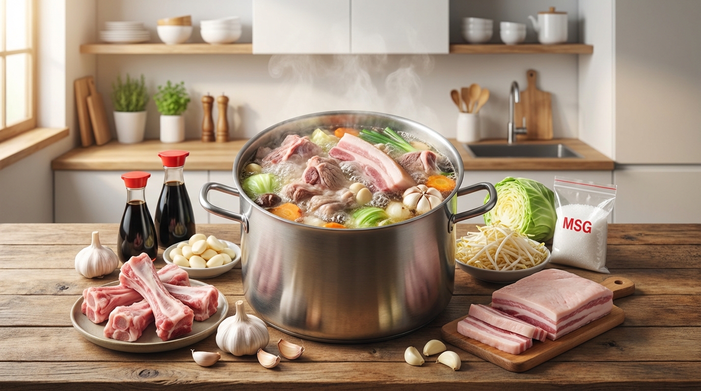 二郎系スープ作りに必要な材料と入手先