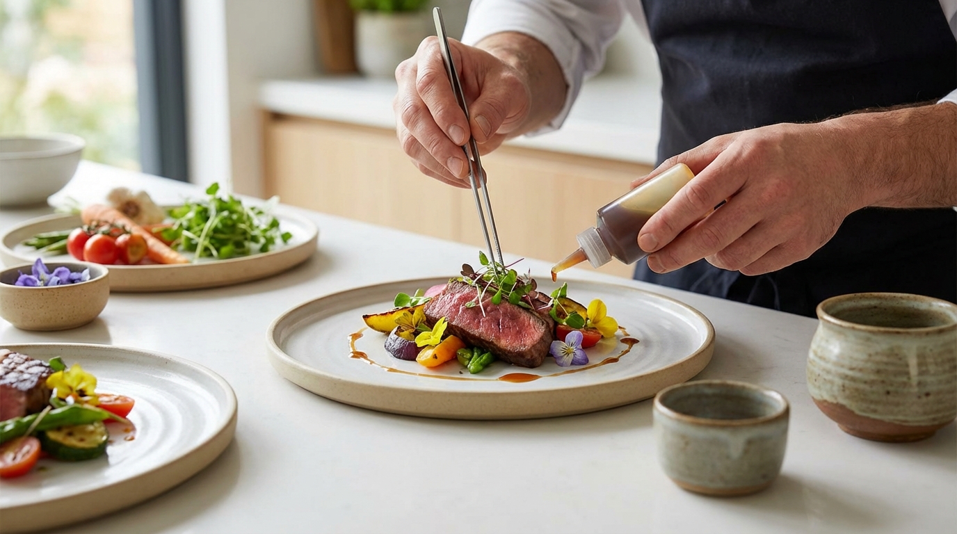 【仕上げ】一杯を完成させる盛り付け手順